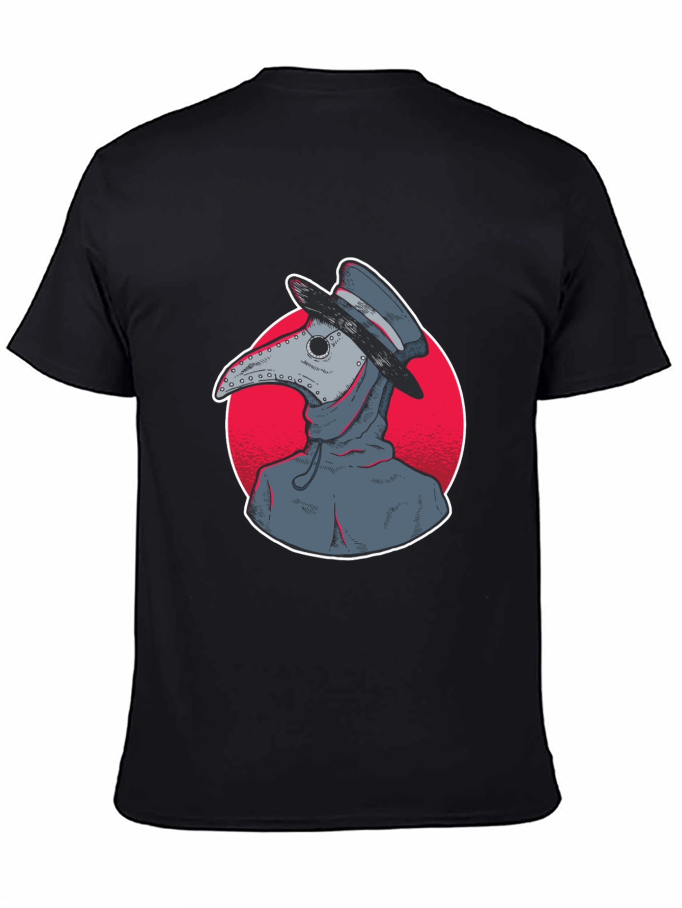 Plague Doctor Graphic Tee - Unique Design