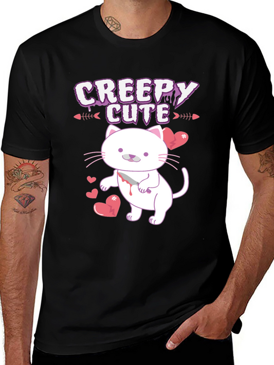 Creepy Cute Cat T-Shirt