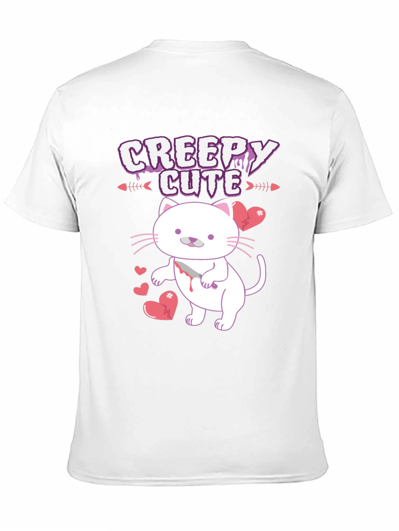 Creepy Cute Cat T-Shirt