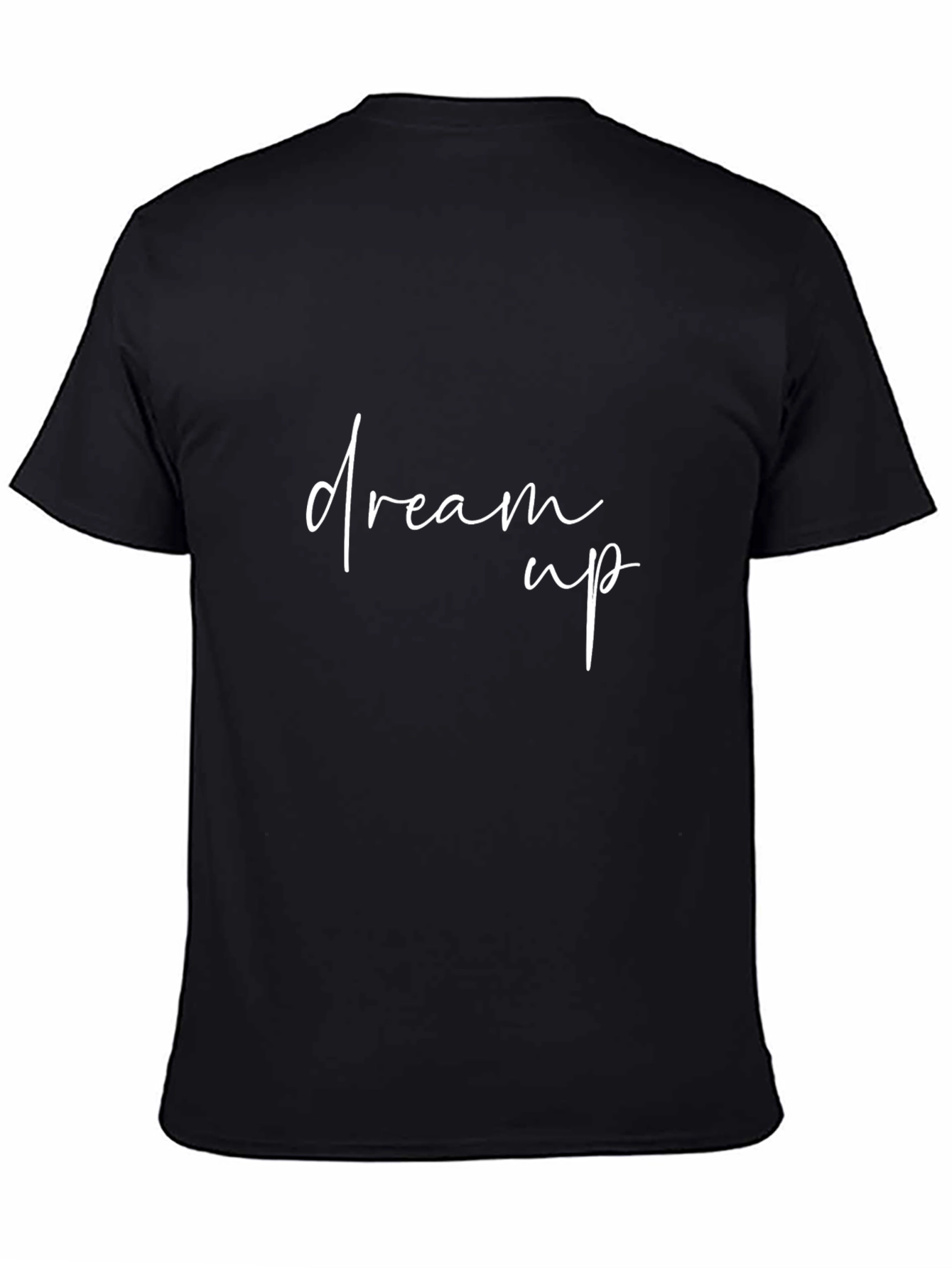 Dream Up Graphic Tee - Black Casual T-Shirt