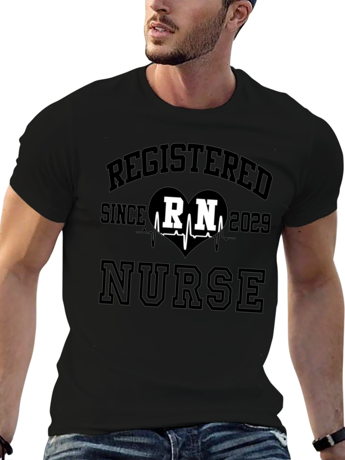 Registered Nurse RN Since 2029 Graphic T-Shirt