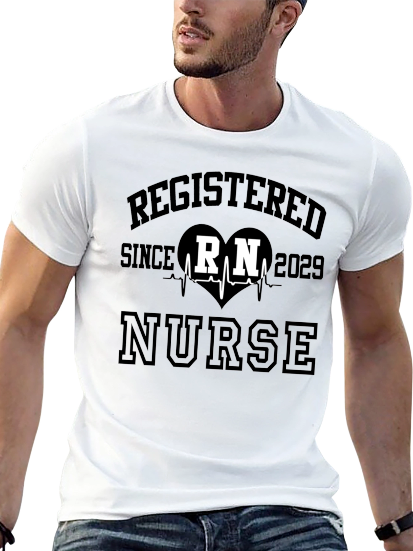 Registered Nurse RN Since 2029 Graphic T-Shirt