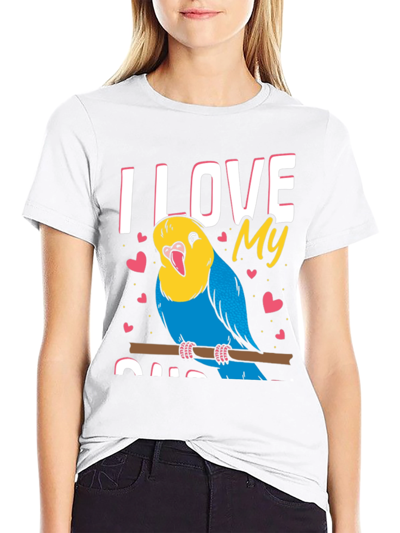 I Love My Bird T-Shirt