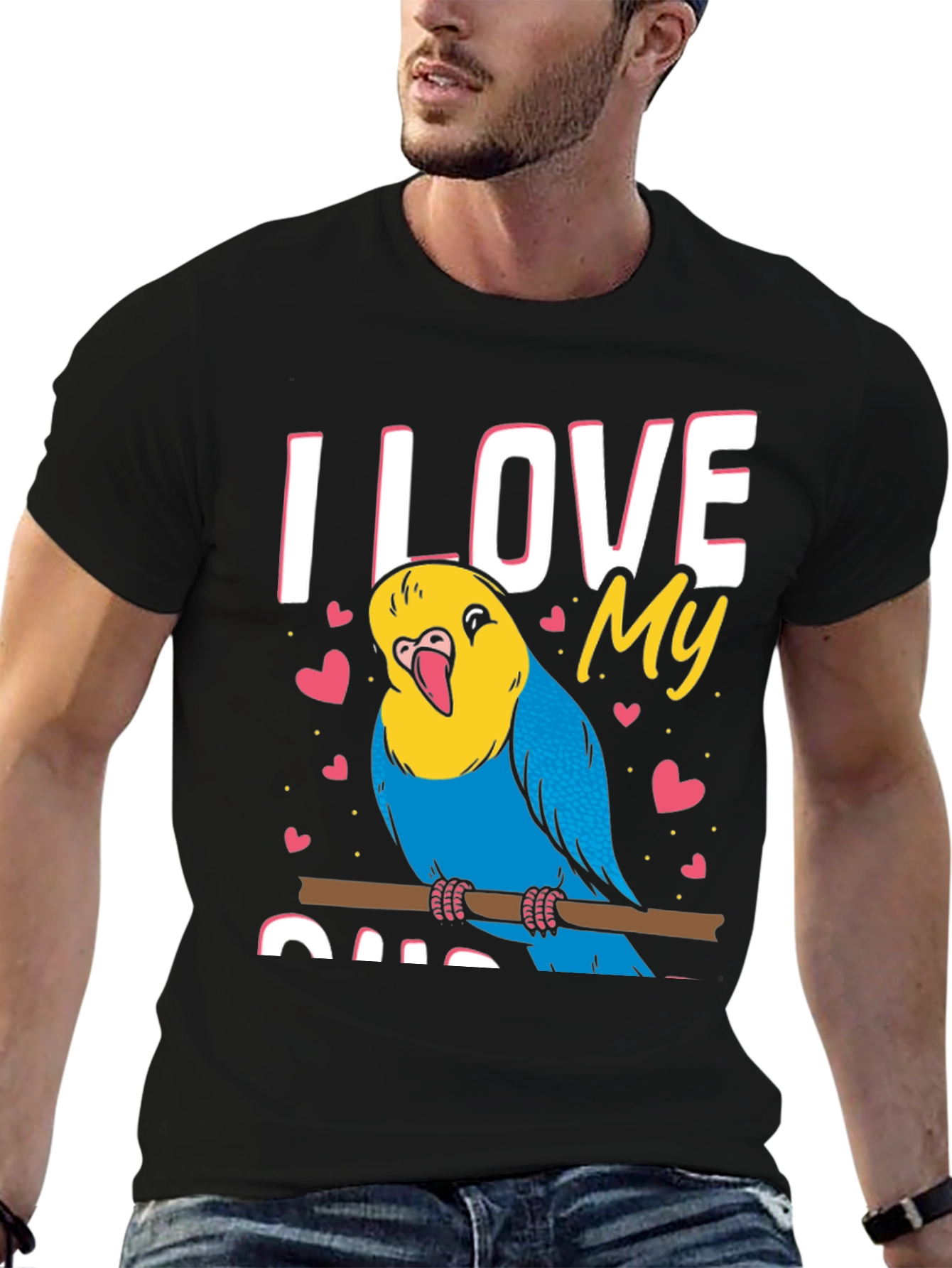 I Love My Bird T-Shirt