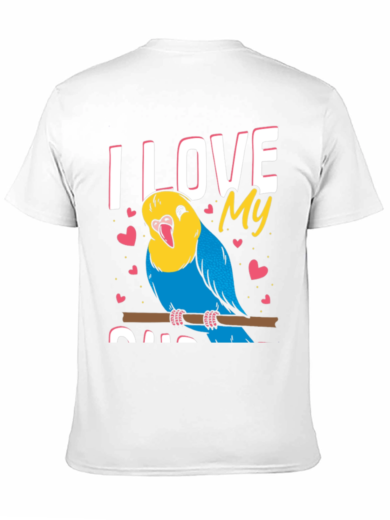 I Love My Bird T-Shirt