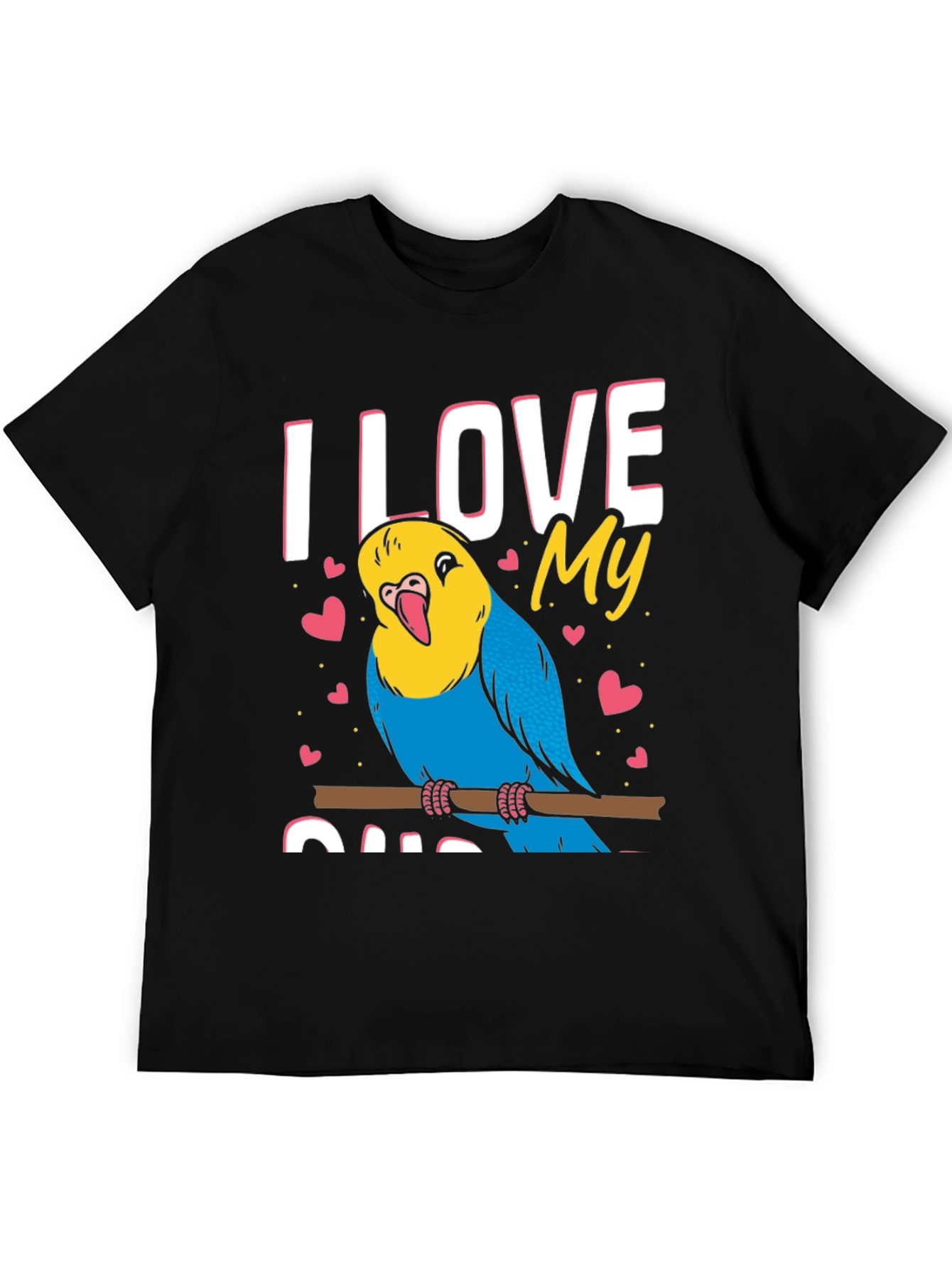 I Love My Bird T-Shirt