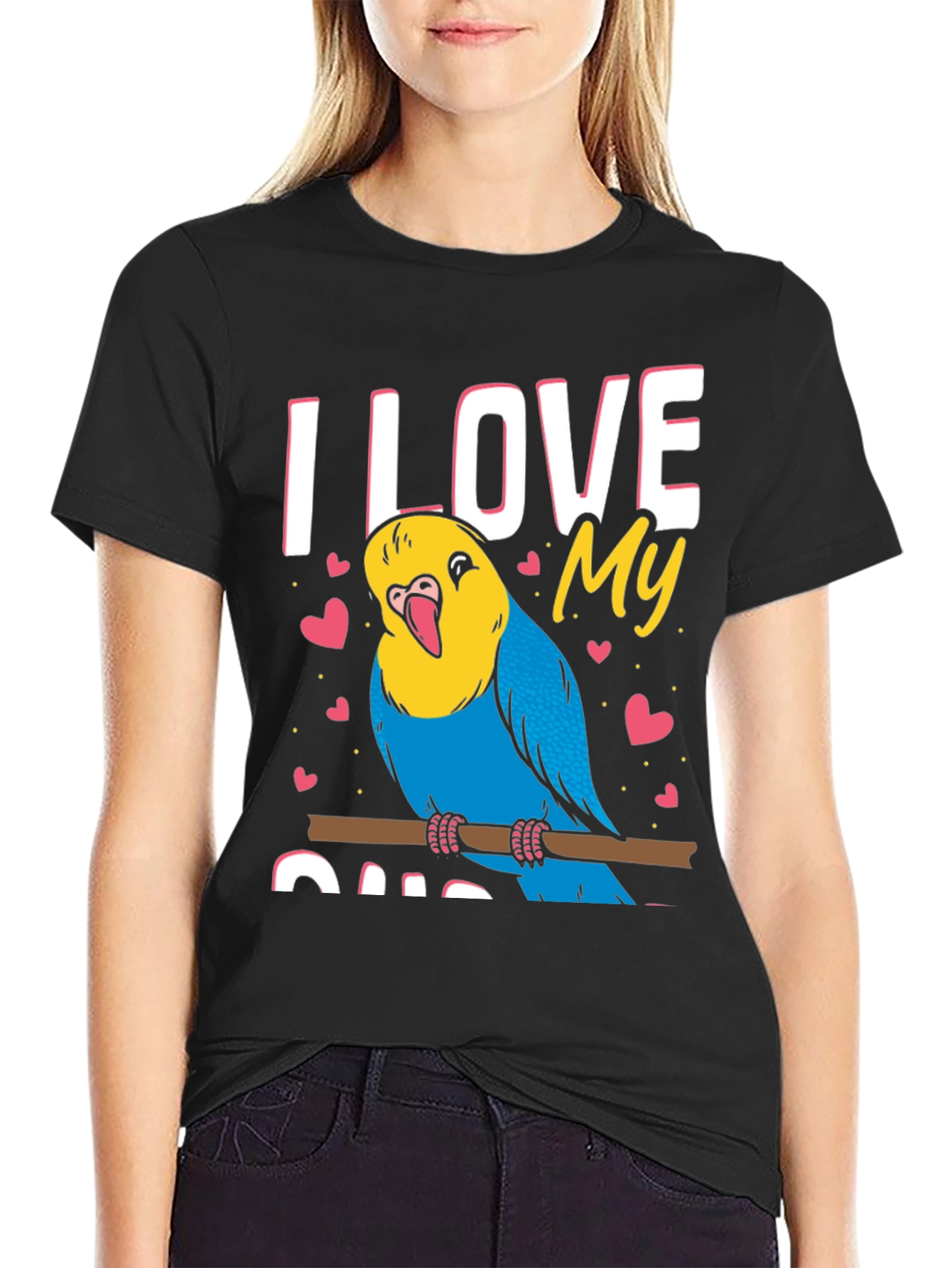 I Love My Bird T-Shirt