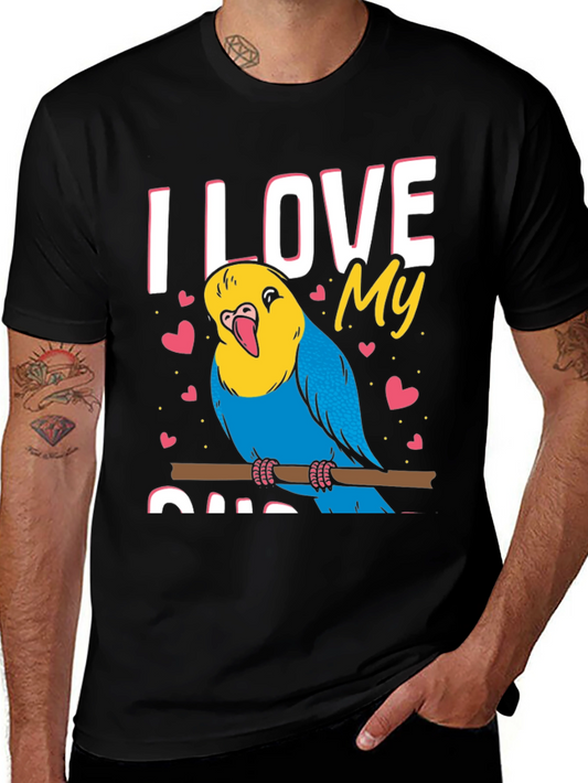 I Love My Bird T-Shirt