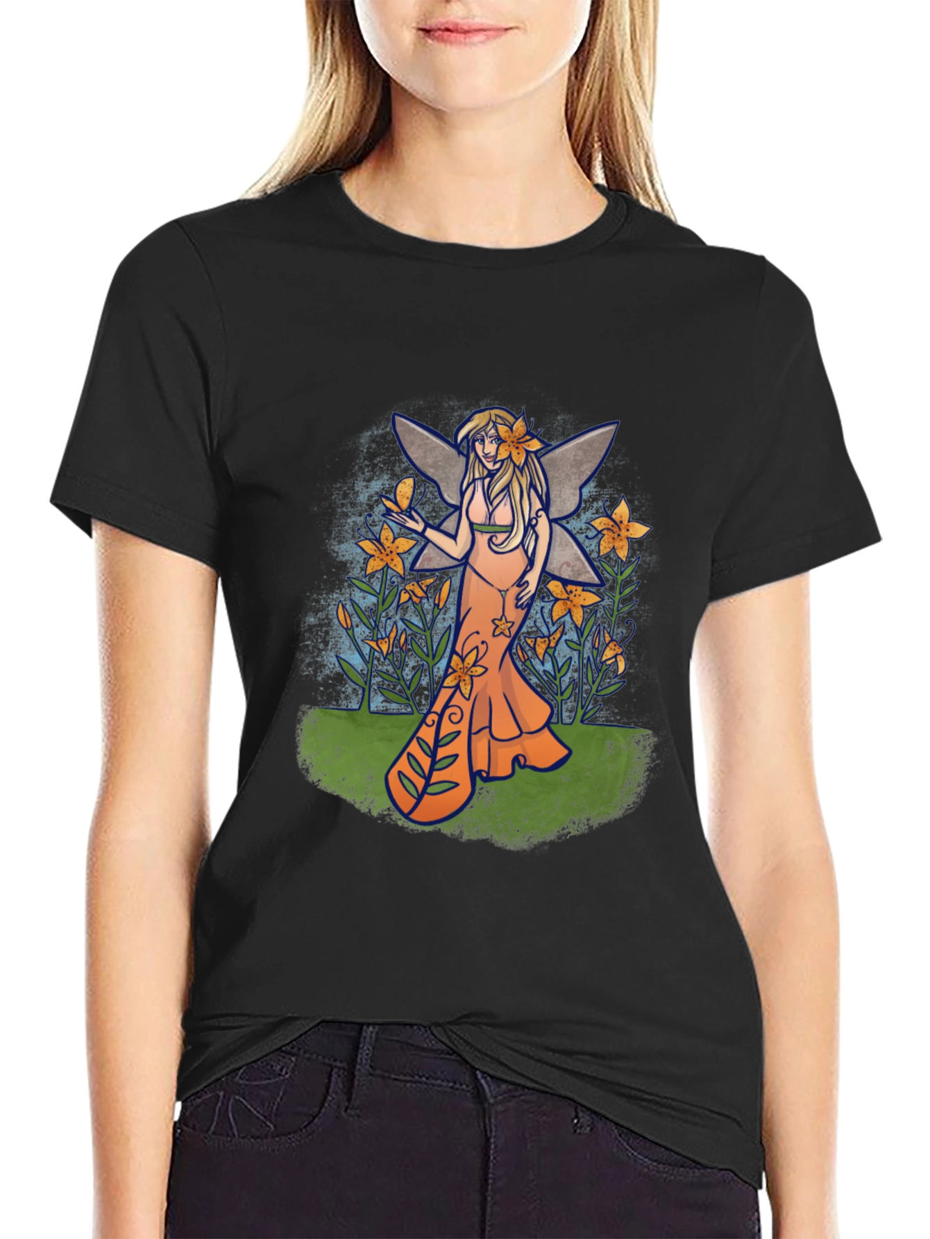 Fairy Graphic T-Shirt - Unique Fantasy Tee