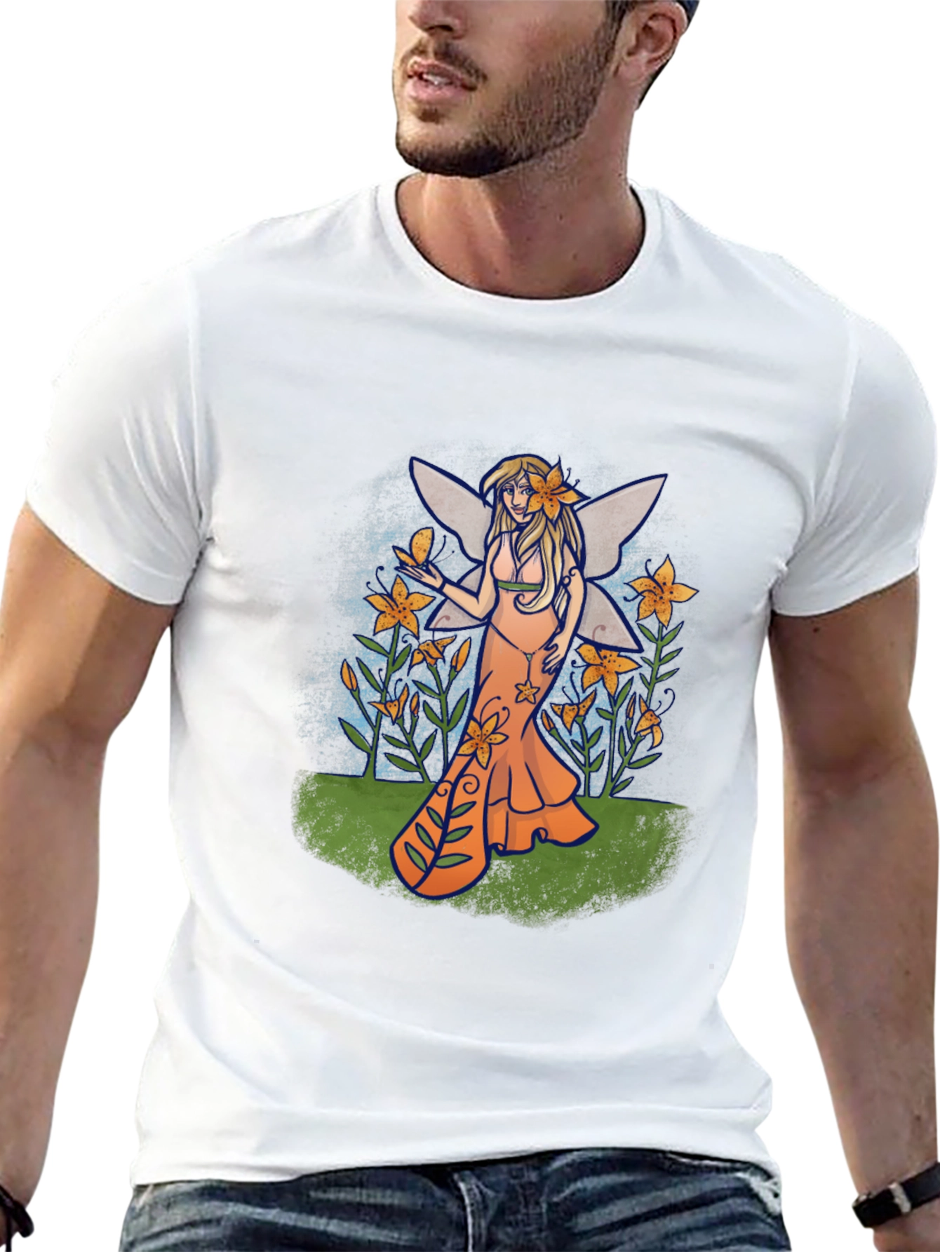 Fairy Graphic T-Shirt - Unique Fantasy Tee