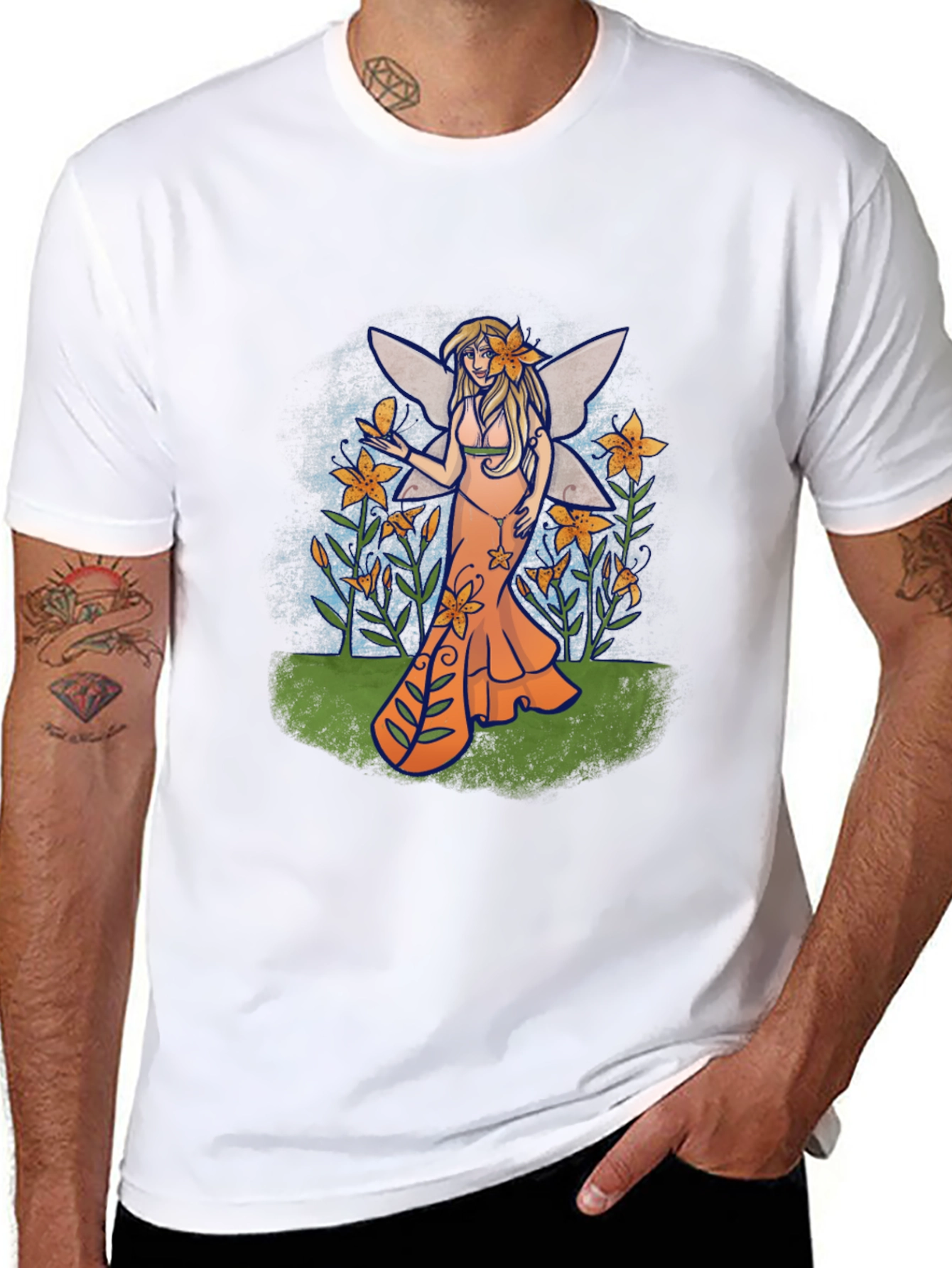 Fairy Graphic T-Shirt - Unique Fantasy Tee