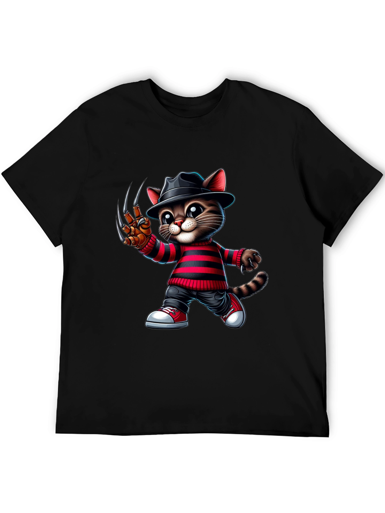 Krueger Cat Graphic T-Shirt