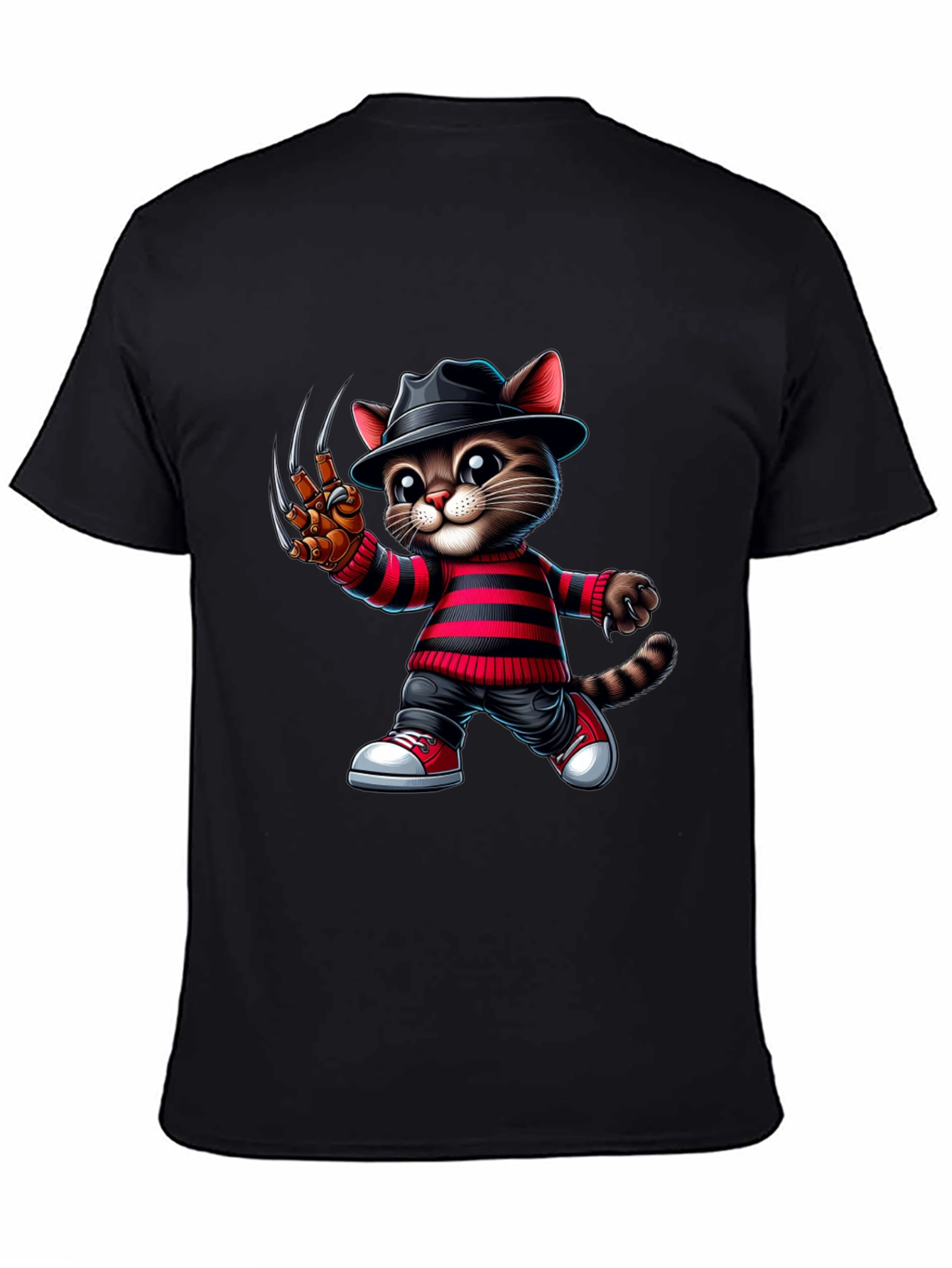 Krueger Cat Graphic T-Shirt