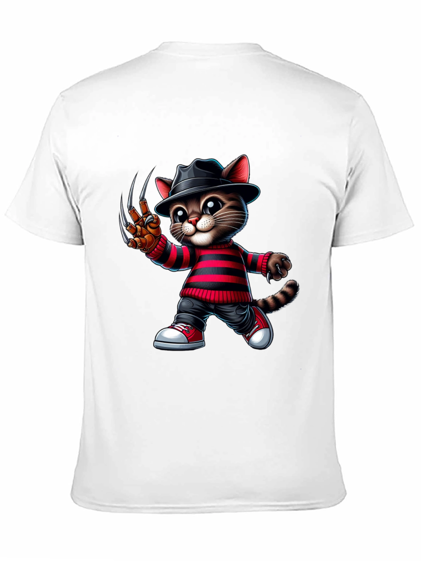 Krueger Cat Graphic T-Shirt
