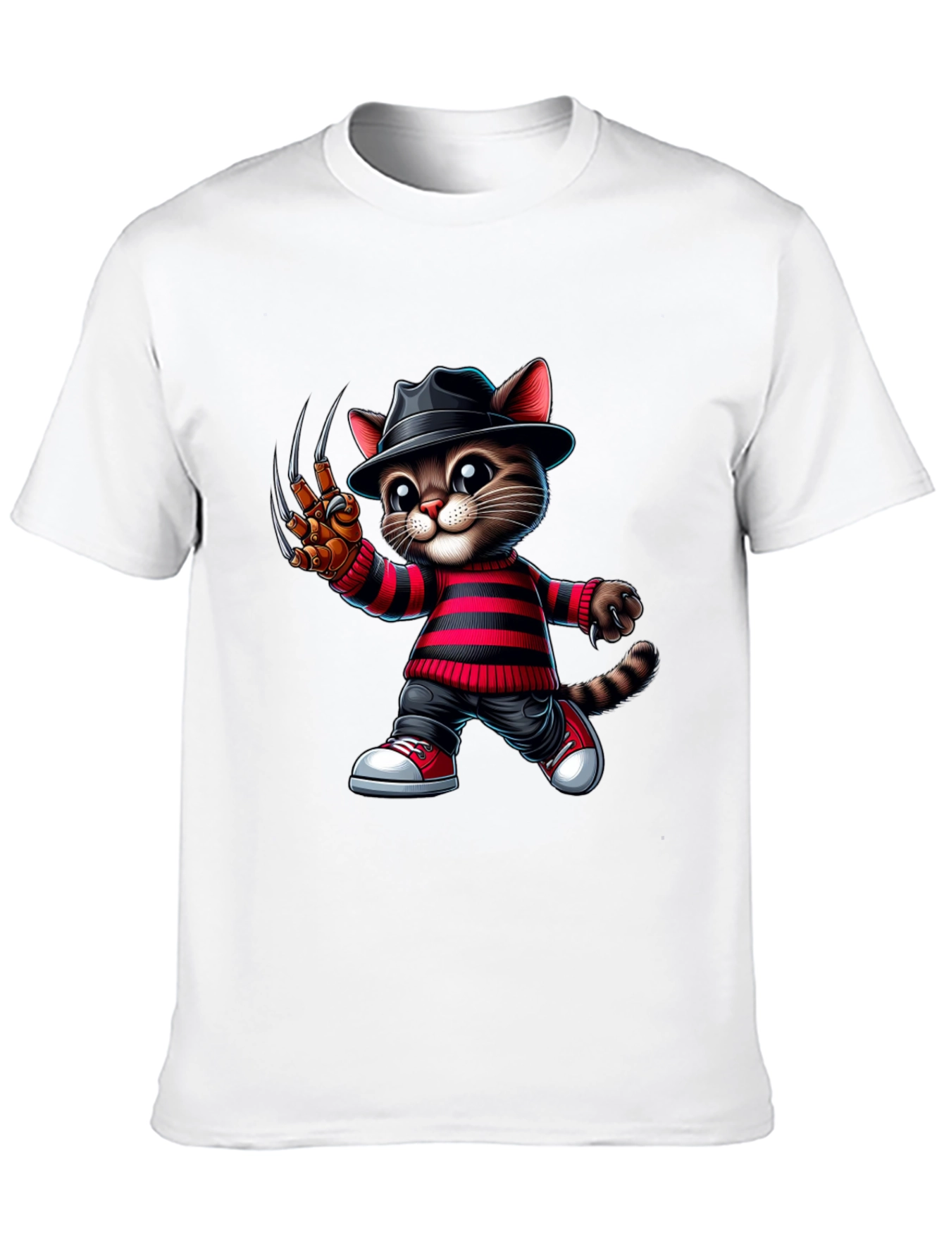 Krueger Cat Graphic T-Shirt