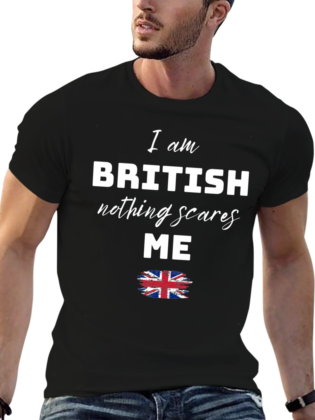 British Pride T-Shirt - Nothing Scares Me Tee