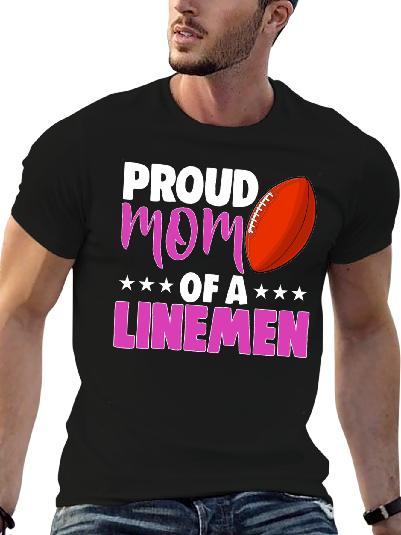 Proud Mom of a Linemen T-Shirt