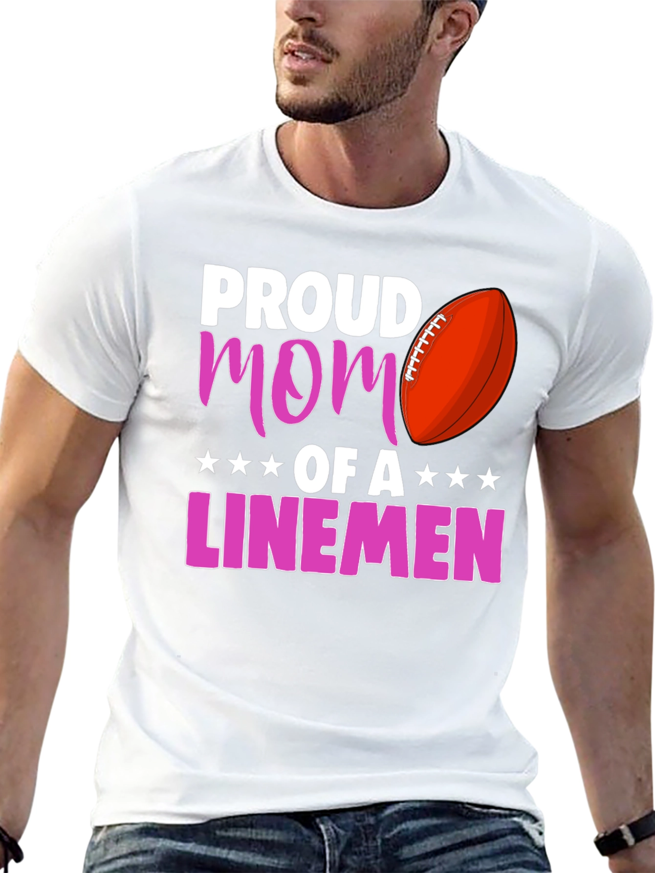 Proud Mom of a Linemen T-Shirt