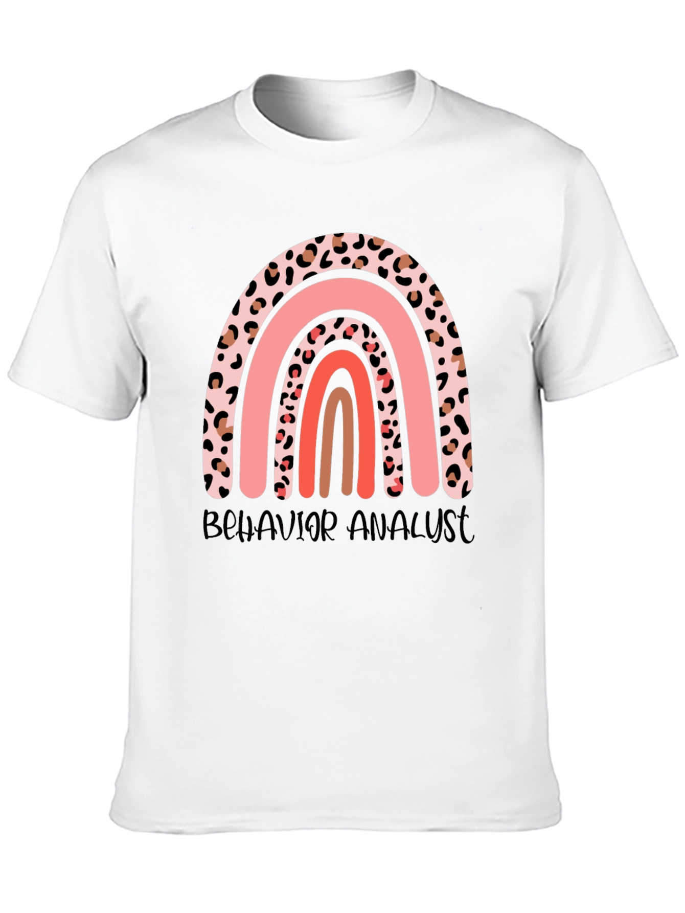 Behavior Analyst Rainbow Graphic Tee