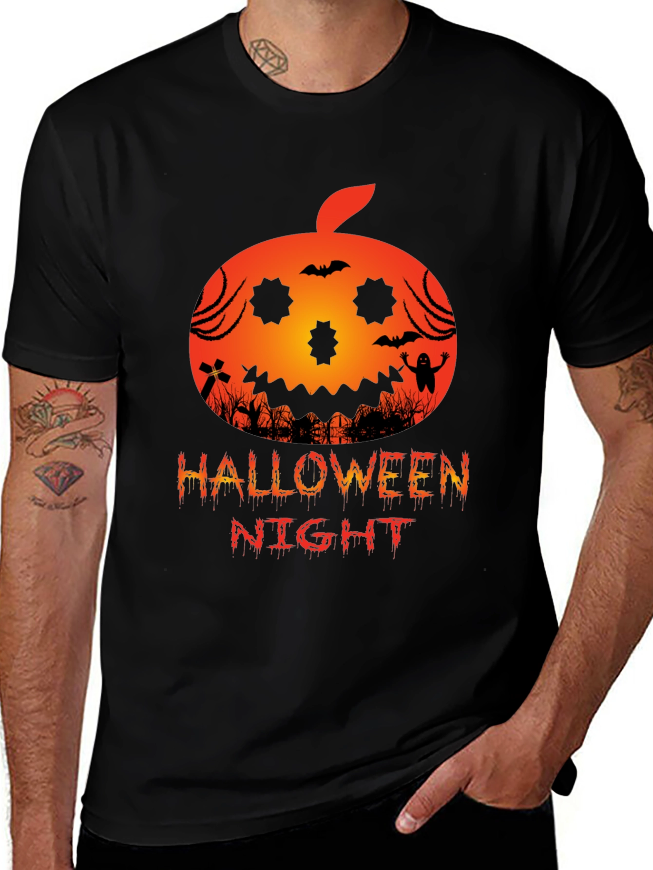 Halloween Night Pumpkin T-Shirt