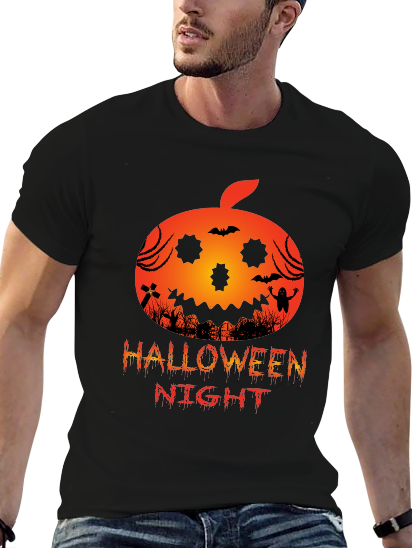 Halloween Night Pumpkin T-Shirt