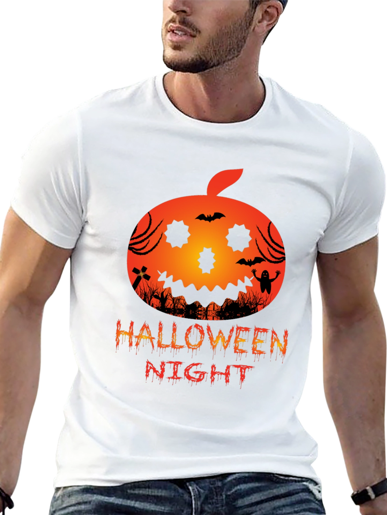 Halloween Night Pumpkin T-Shirt