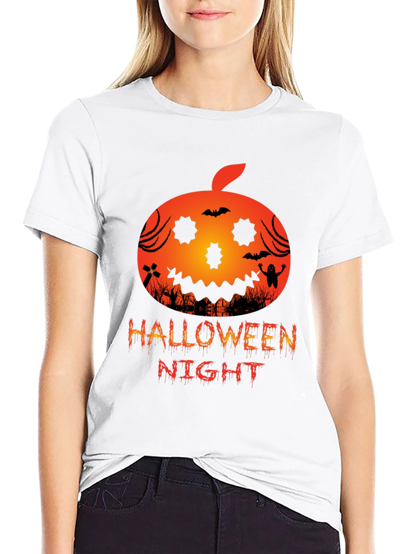 Halloween Night Pumpkin T-Shirt