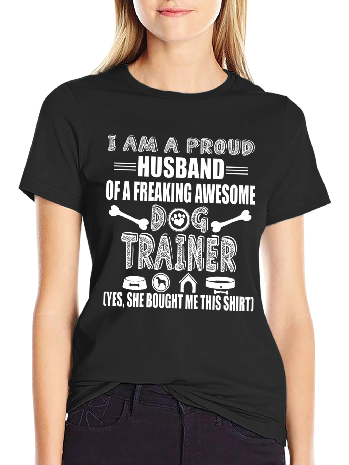 Proud Husband of a Dog Trainer T-Shirt
