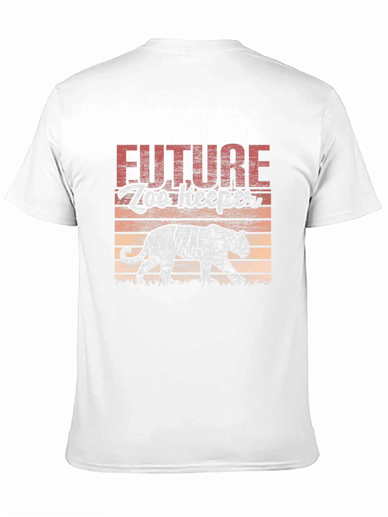 Future Zookeeper Tiger Graphic Tee - Black
