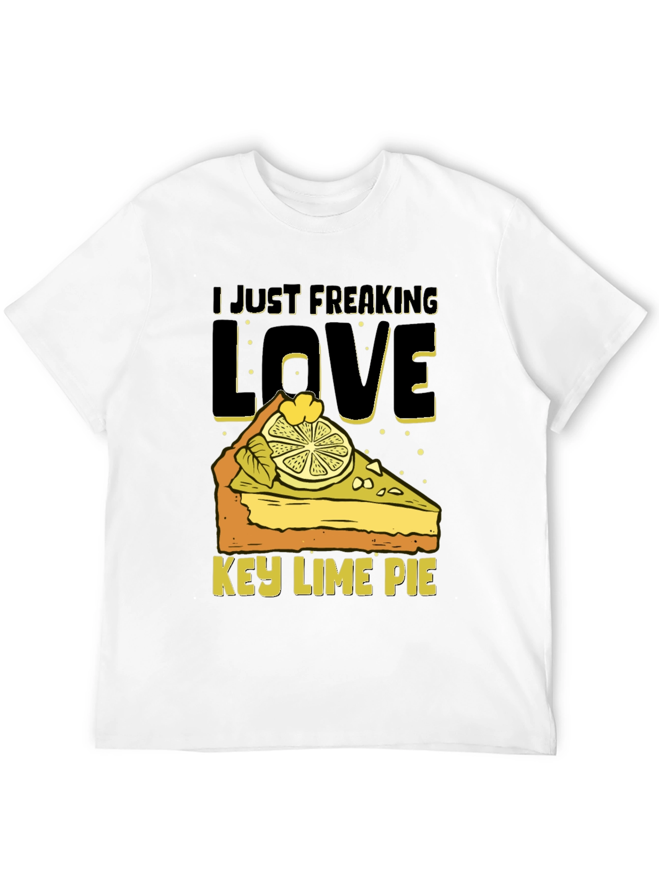 I Love Key Lime Pie Graphic T-Shirt