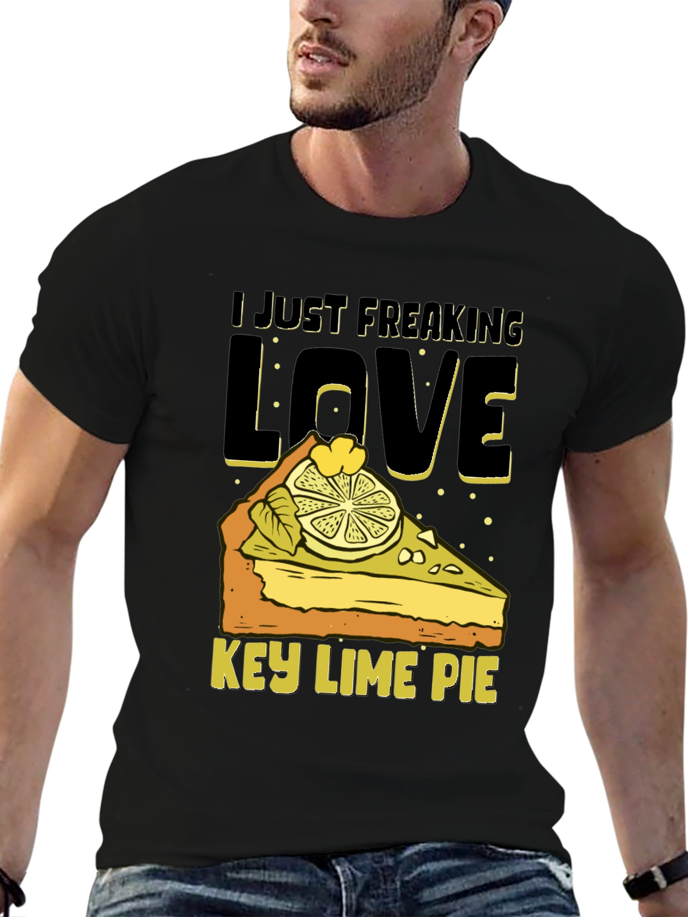 I Love Key Lime Pie Graphic T-Shirt