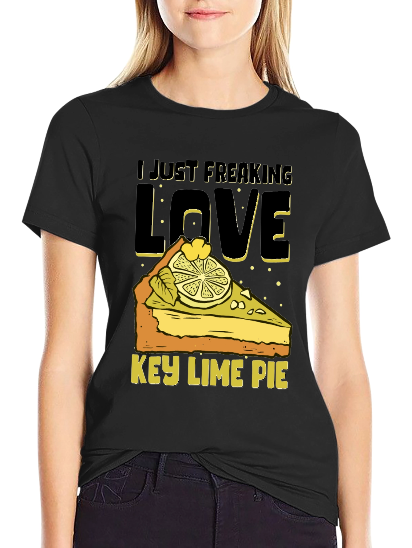 I Love Key Lime Pie Graphic T-Shirt