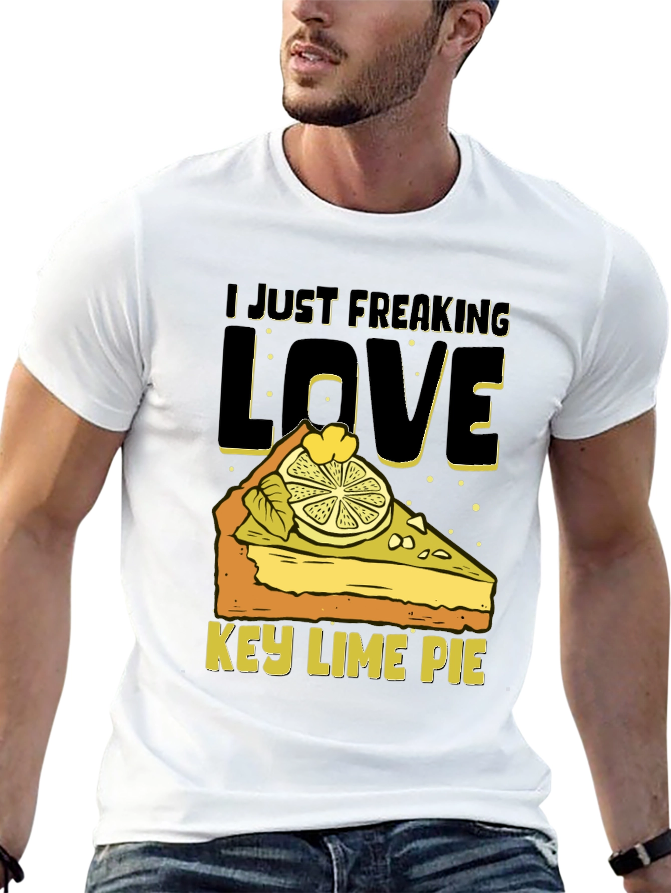 I Love Key Lime Pie Graphic T-Shirt