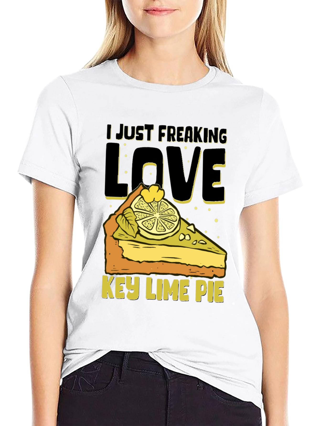 I Love Key Lime Pie Graphic T-Shirt