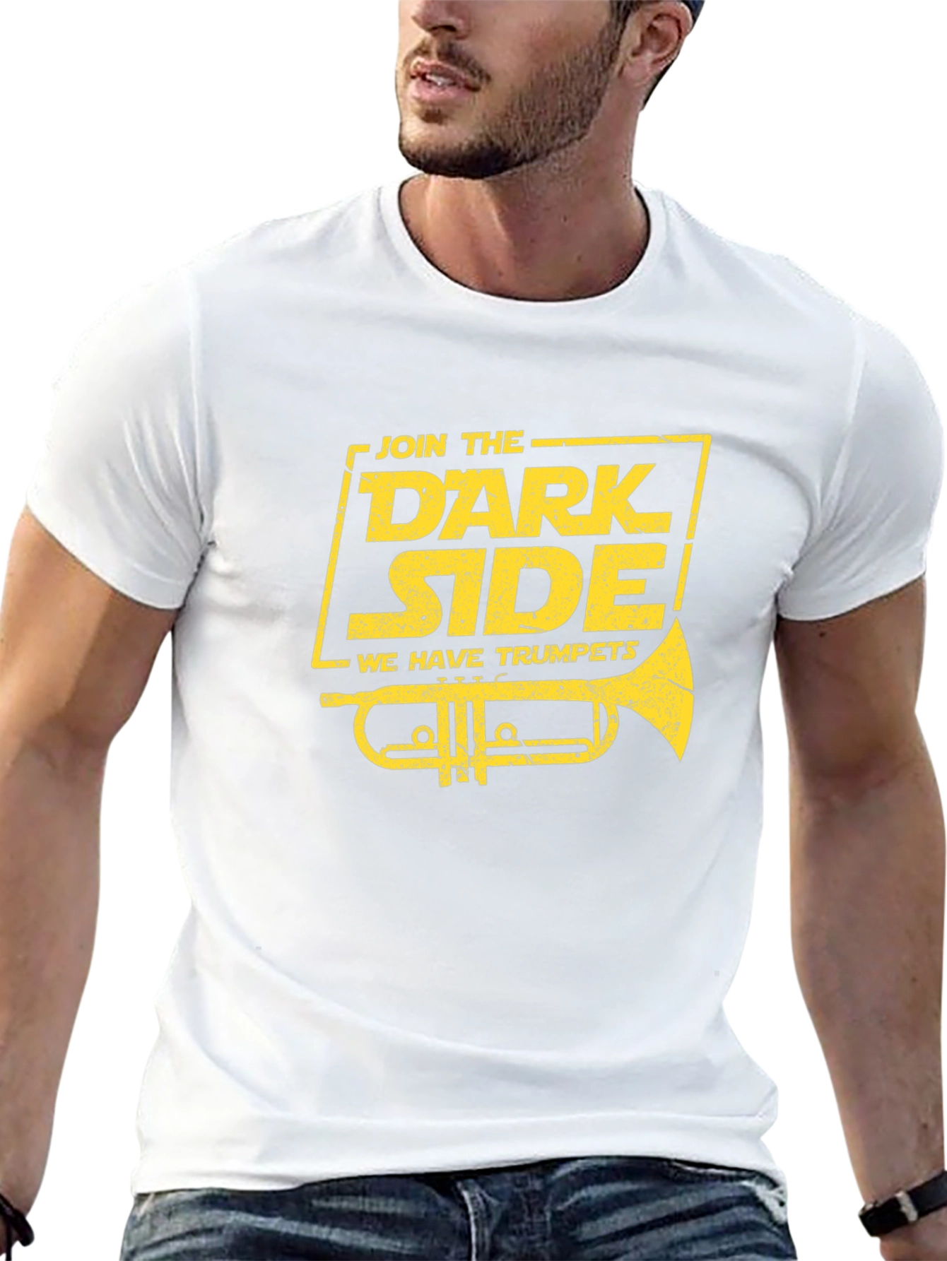 Join the Dark Side Trumpet Graphic T-Shirt