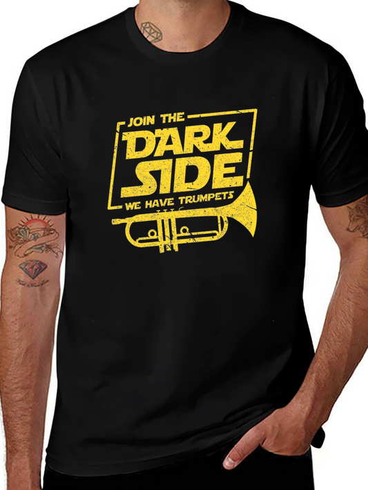 Join the Dark Side Trumpet Graphic T-Shirt