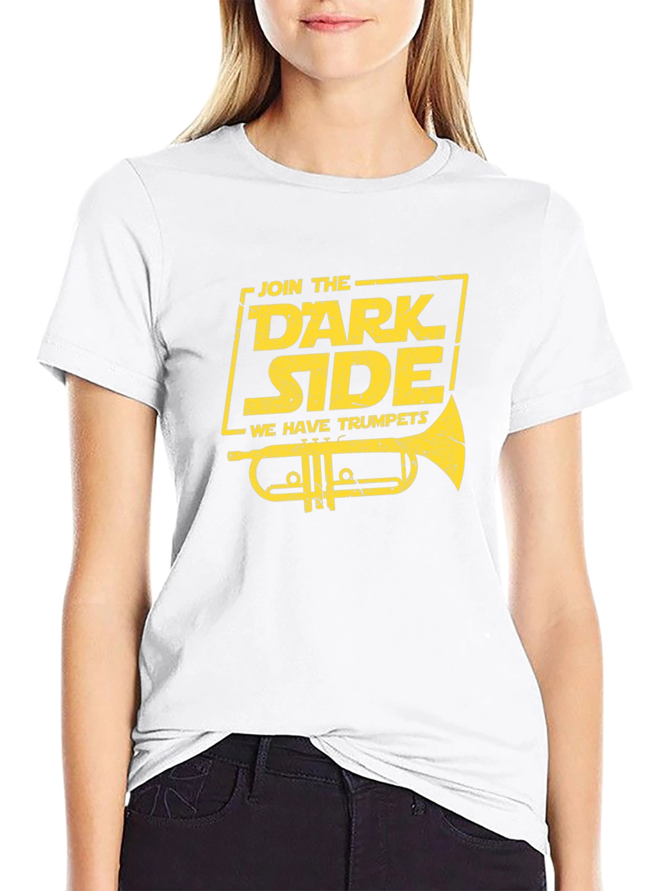 Join the Dark Side Trumpet Graphic T-Shirt