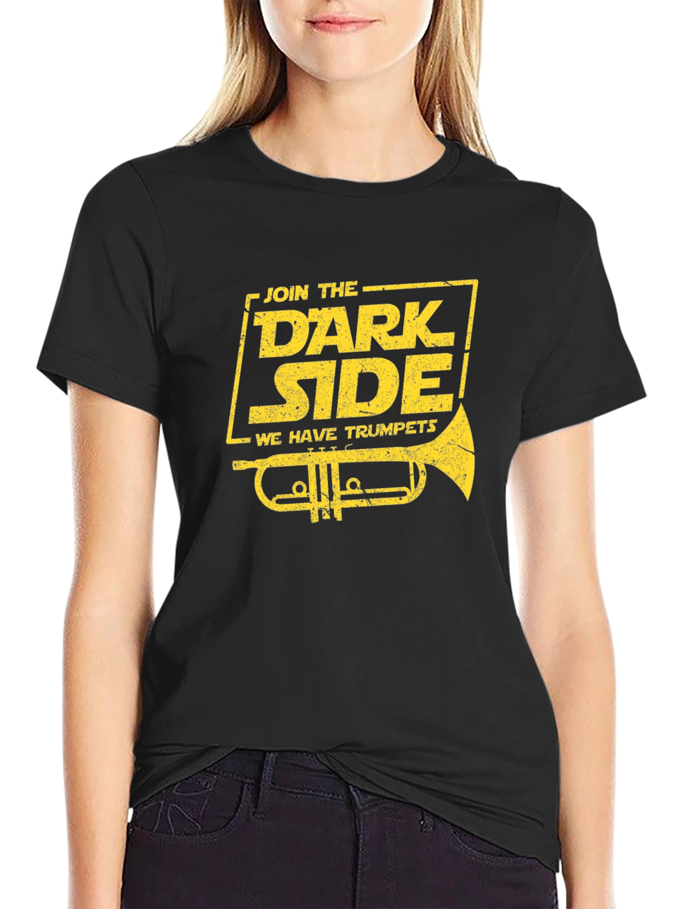 Join the Dark Side Trumpet Graphic T-Shirt