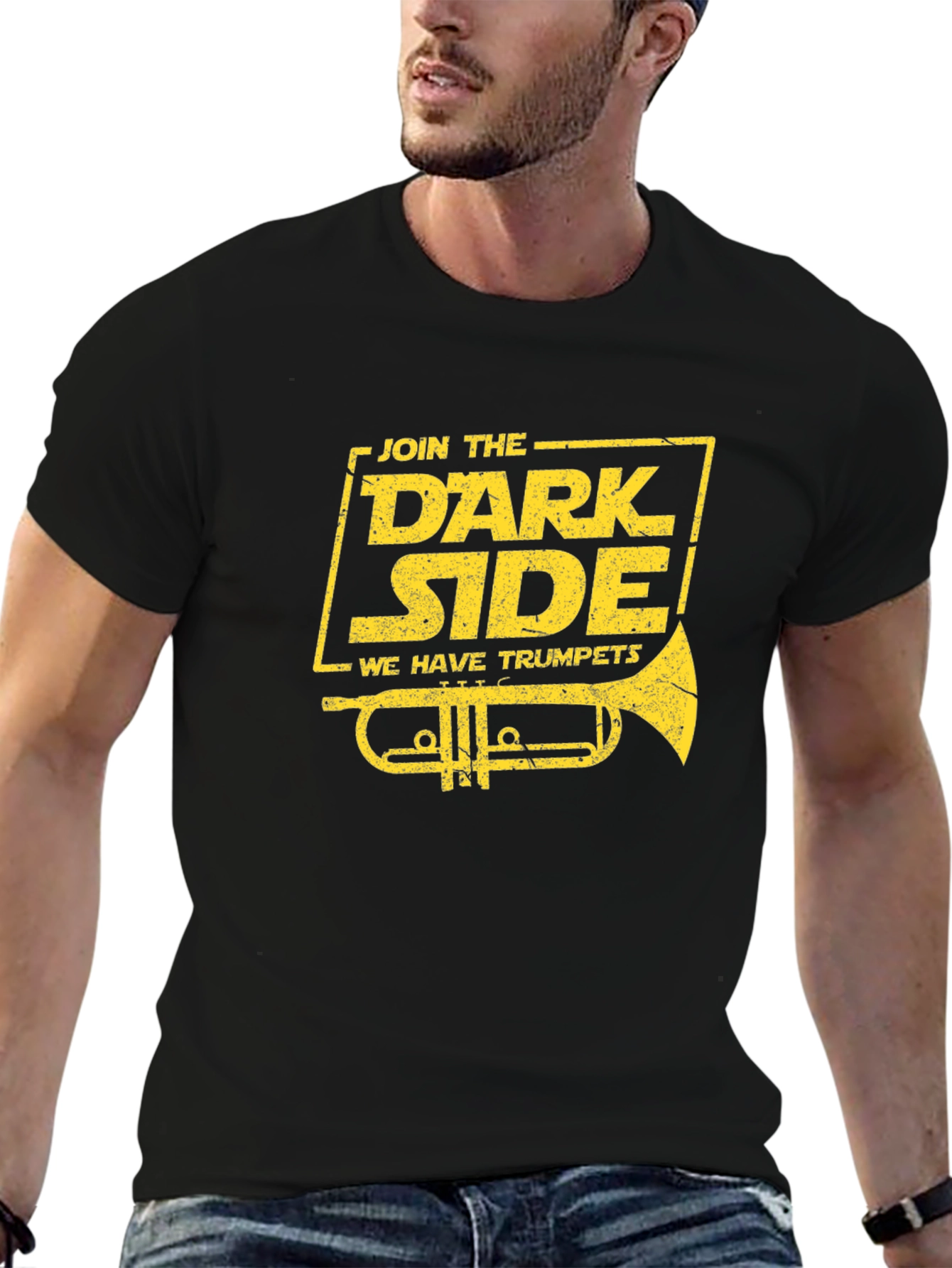 Join the Dark Side Trumpet Graphic T-Shirt