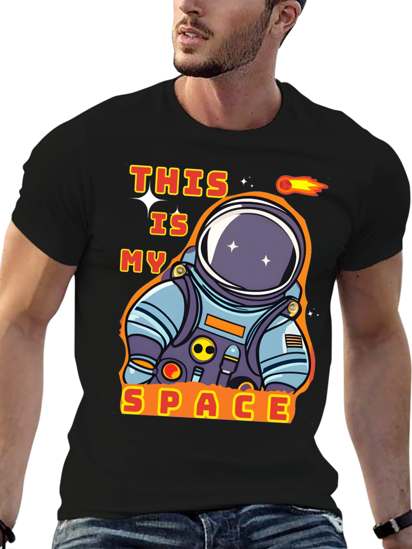 This is My Space Astronaut Graphic Tee