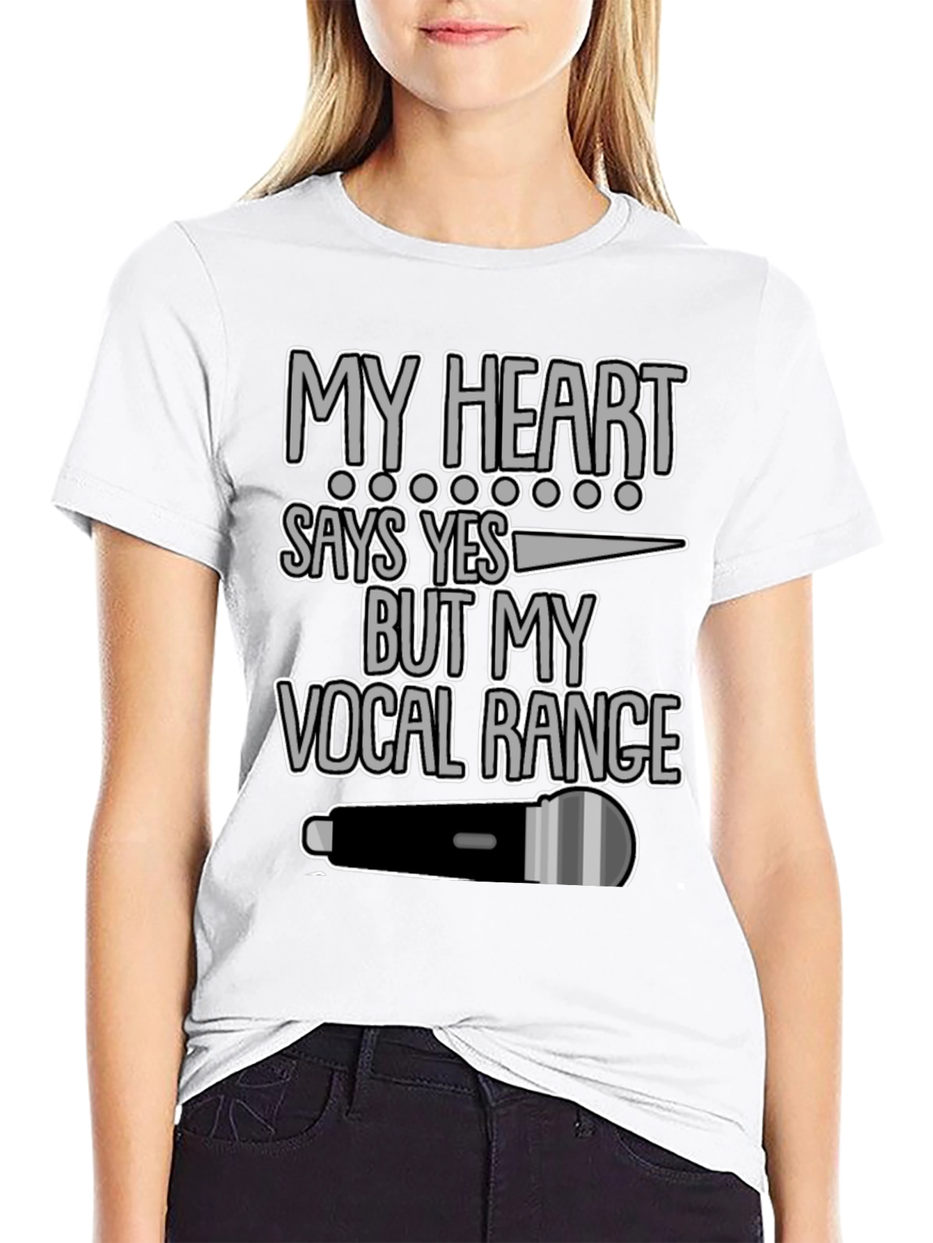 My Heart Says Yes Vocal Range T-Shirt