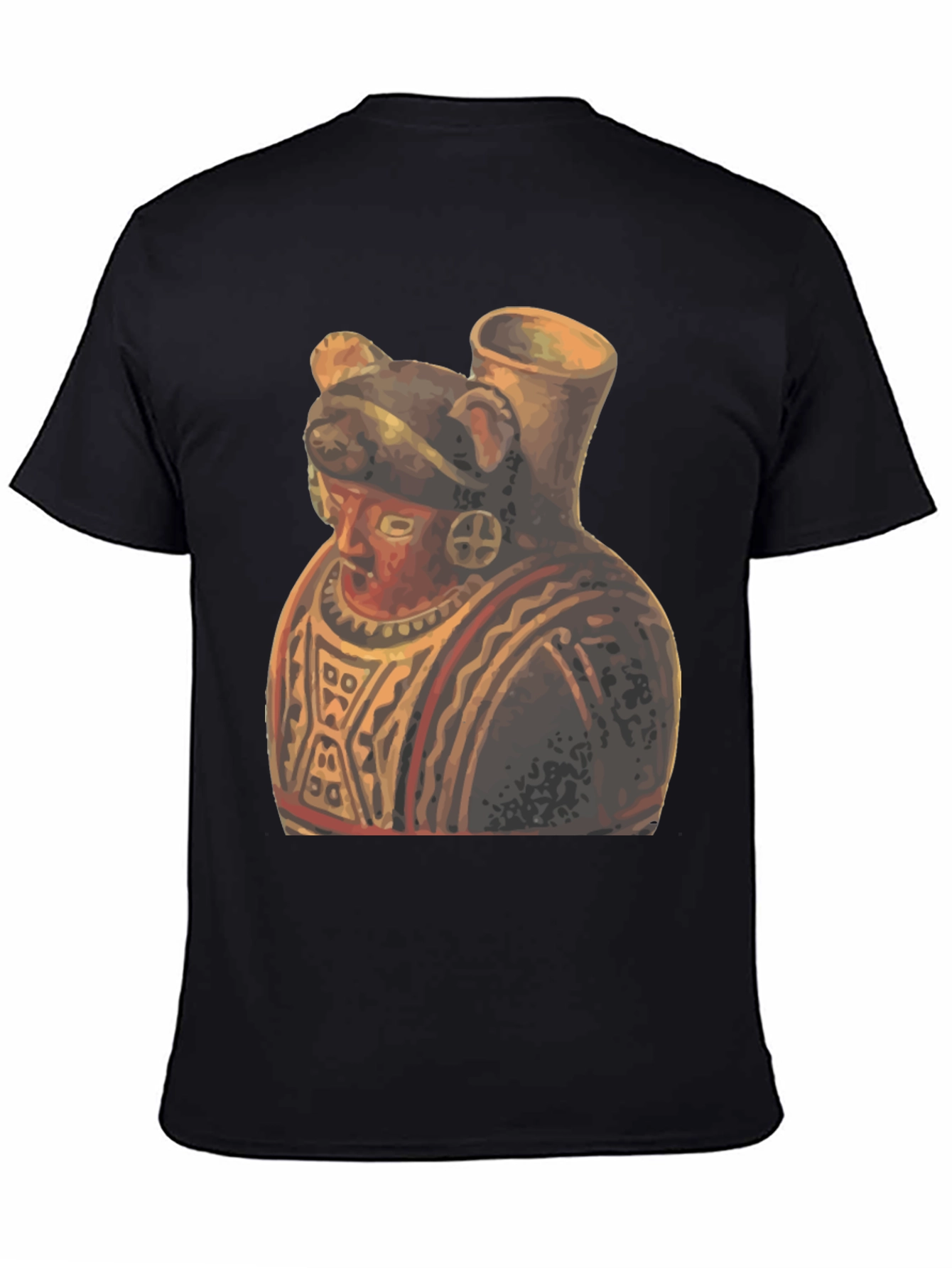 Unique Artistic Graphic Tee - Anthropomorphic Pottery