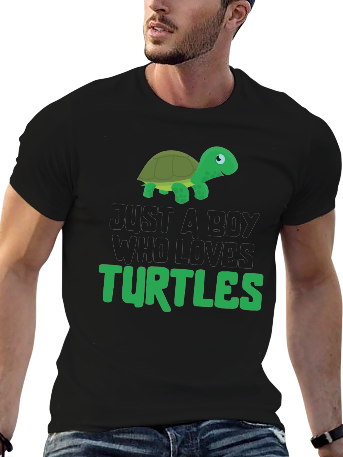 Boy Who Loves Turtles T-Shirt