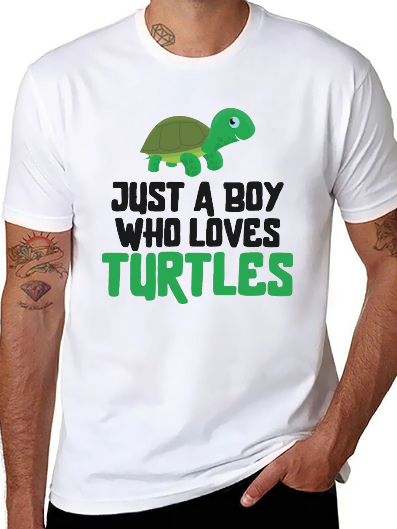 Boy Who Loves Turtles T-Shirt