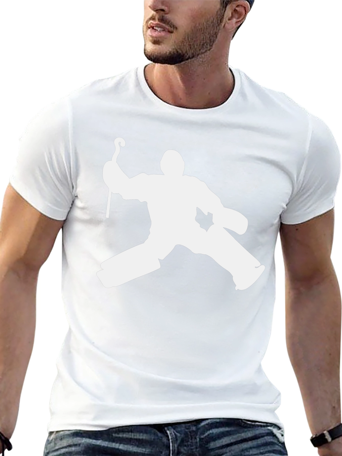 Hockey Goalie Graphic T-Shirt