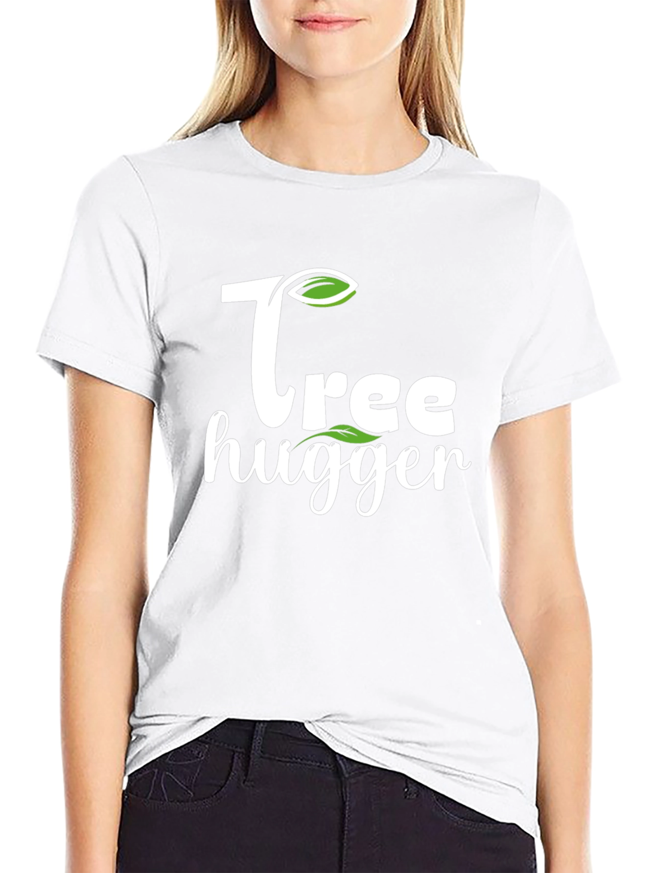 Tree Hugger Graphic Tee - Eco-Friendly Shirt