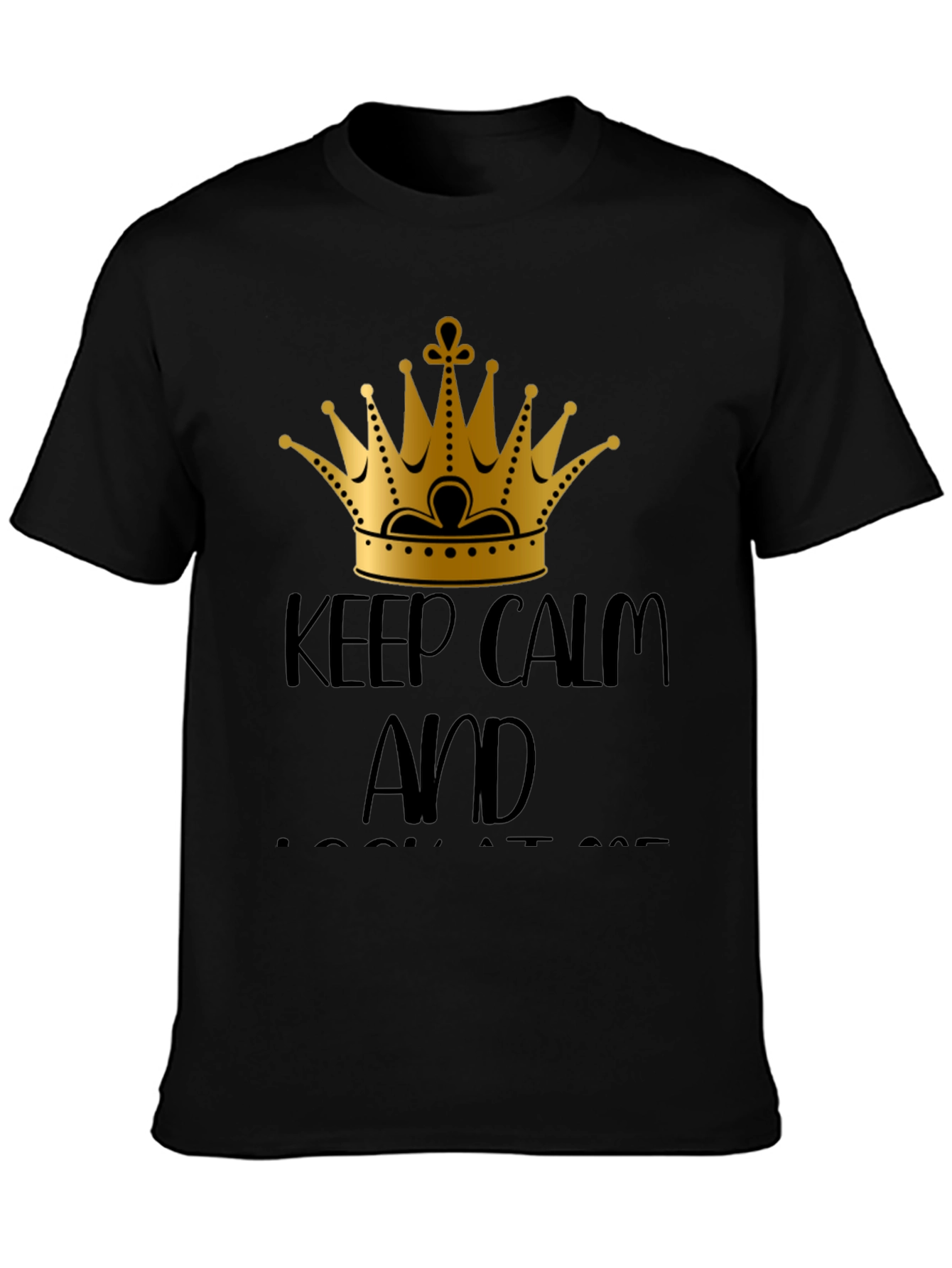 Keep Calm Crown Graphic T-Shirt