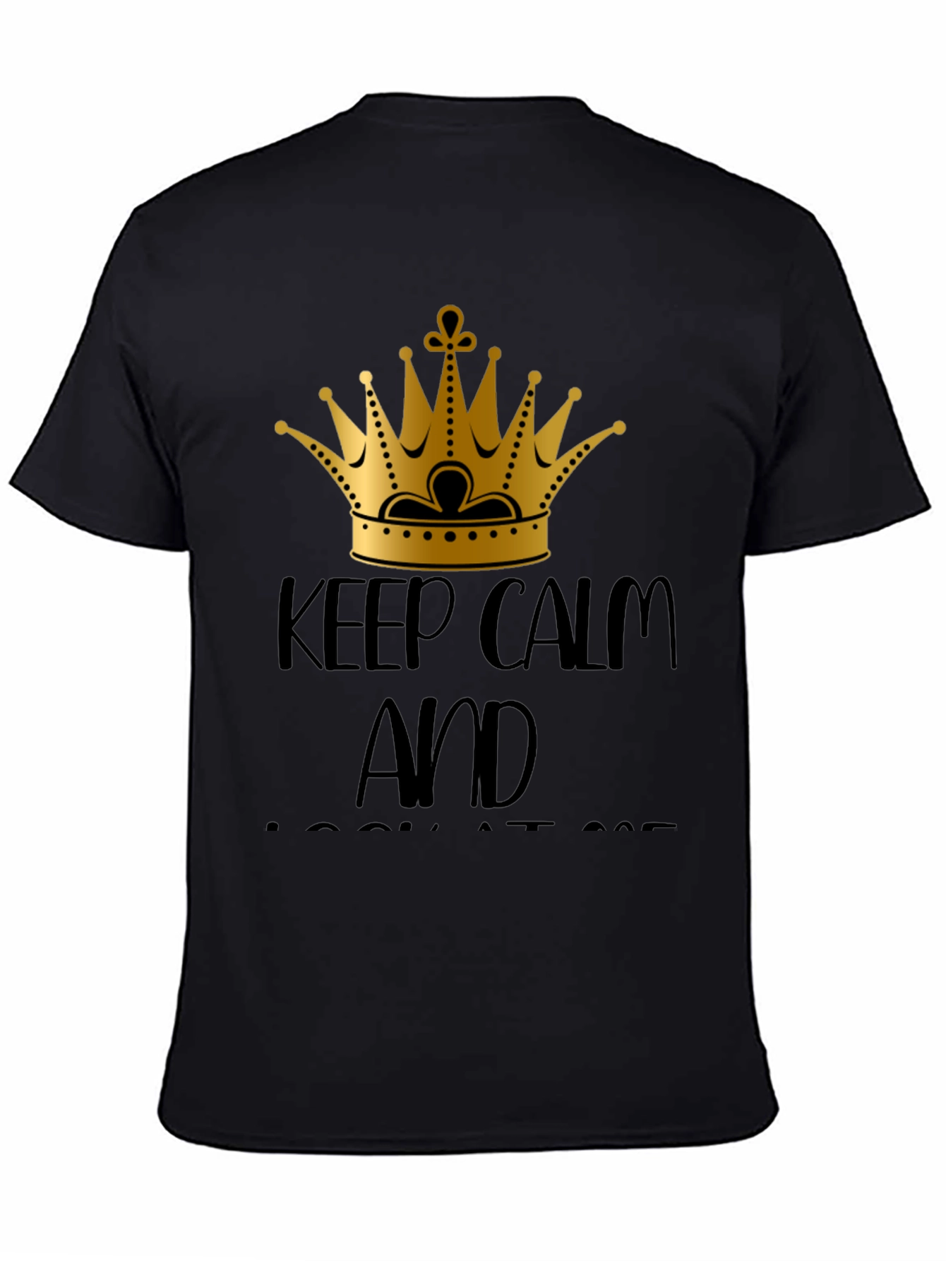 Keep Calm Crown Graphic T-Shirt