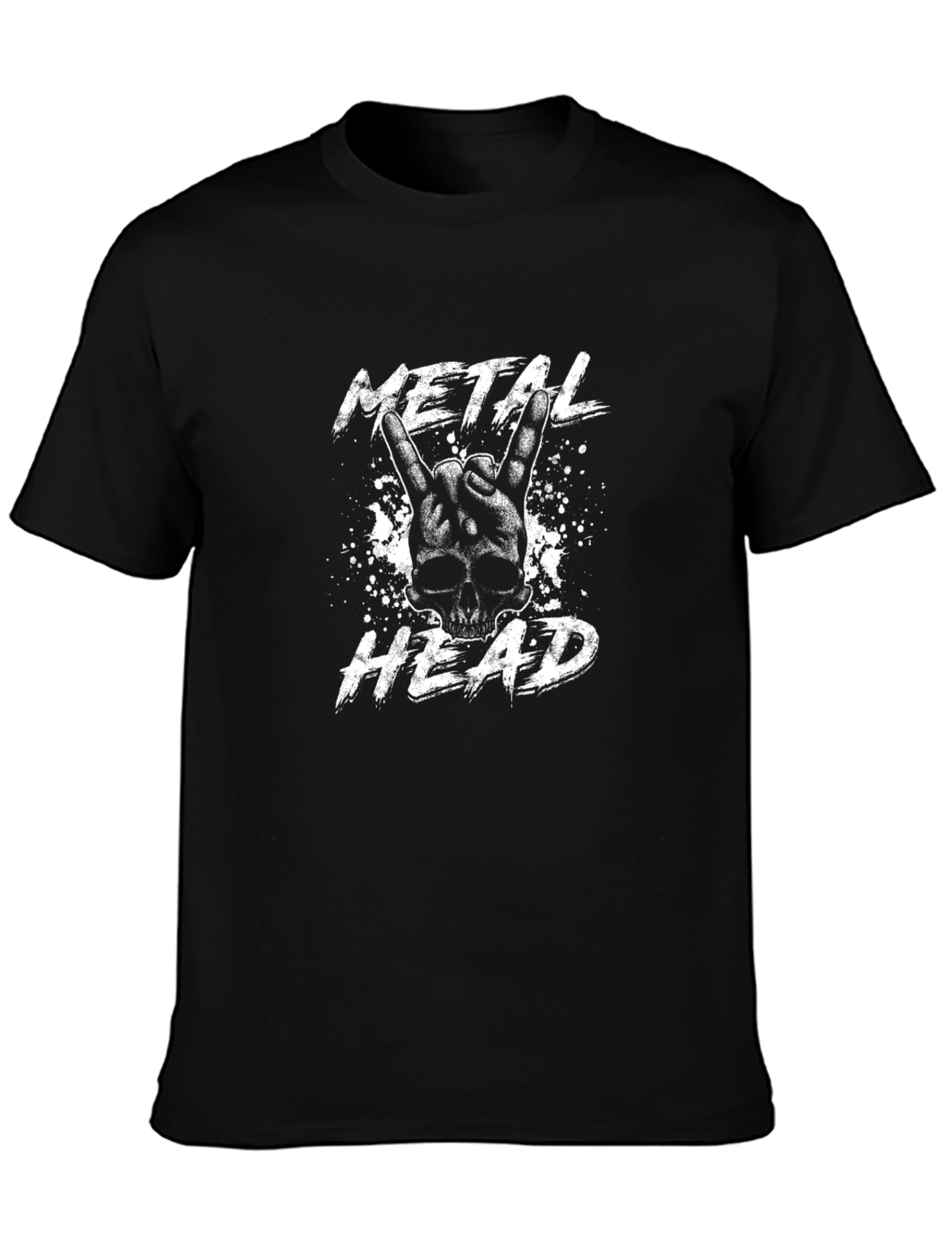 Metal Head Graphic T-Shirt - Rock On!
