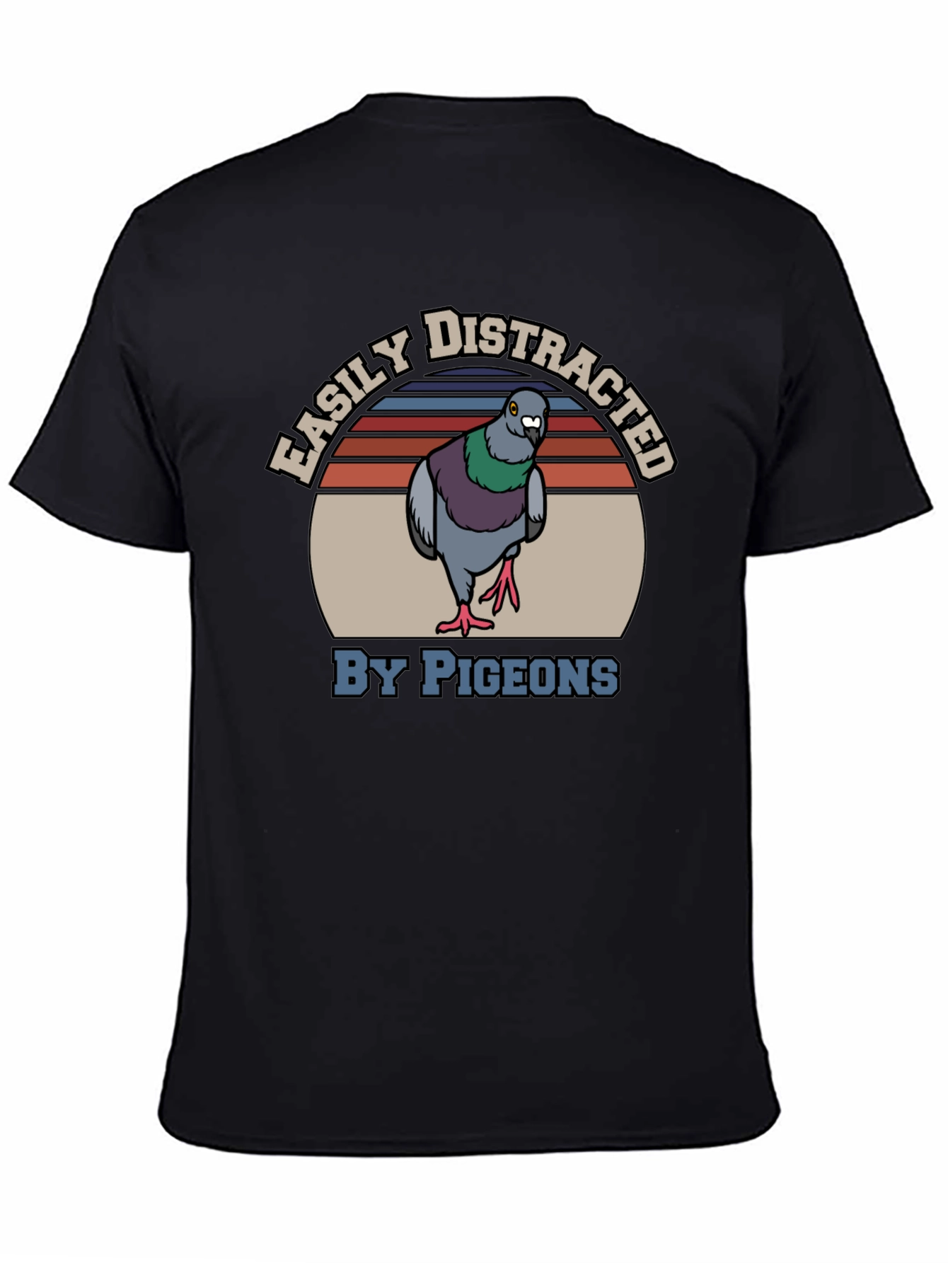 Easily Distracted By Pigeons T-Shirt